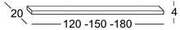 esquema Estante 120/150/180