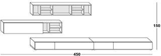 esquema Composición salón Z16