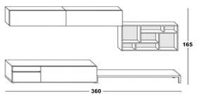 esquema Composición salón Z4