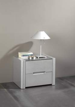 Mesita Noche LD M-110 Plata - imagen 1