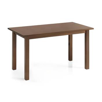 Mesa Fija Patas Rectas - Mesa de comedor cuadrada o rectangular con patas rectas. Fabricada de madera de pino maciza. Disponible varias medidas.