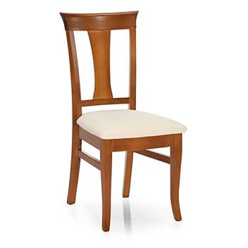 Silla Pino M-98 - Silla de comedor Modelo 98, de madera de pino maciza con asiento de madera o tapizado