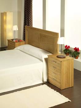 Cabezal Madera Plafón - Cabecero de cama de madera maciza, disponible en varias medidas.