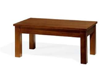 Mesa Centro Rectangular - Mesa de centro rectangular, con patas rectas