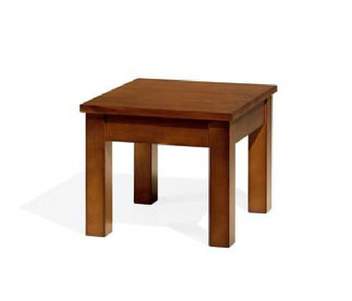 Mesa Rincón Cuadrada - Mesa de rincón cuadrada, con patas rectas