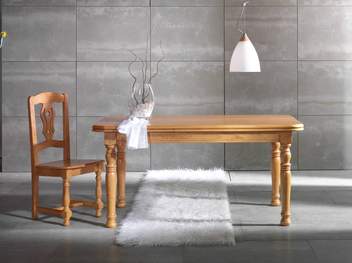 Mesa Patas Torneadas Extensible - imagen 2