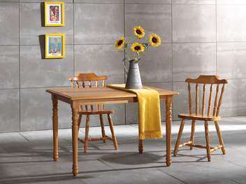 Mesa Fija Patas Torneadas - imagen 2