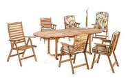 Conjunto mesa + sillas/sillones para jardín