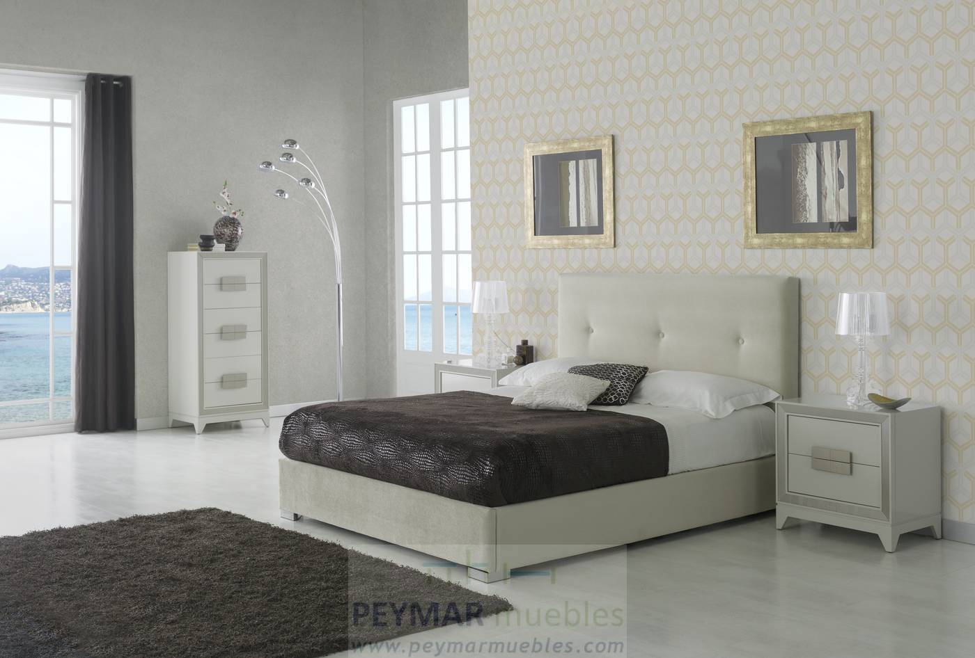 Cama Abatible LD Lourdes - Cama con canapé abatible tapizada en polipiel, tela o terciopelo. Disponible en varios tamaños y colores.