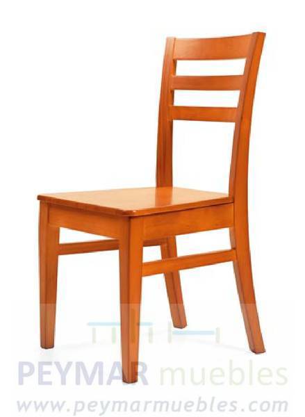 Silla Pino M-97 - Silla de comedor en madera de pino maciza