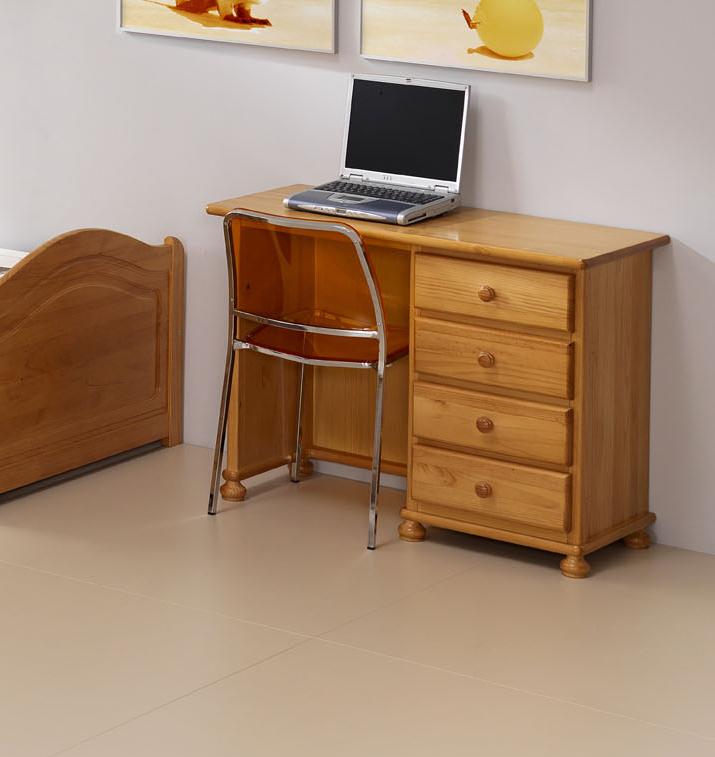 Pata Escritorio Carole - Pata rinconera de escritorio de madera maciza. Disponible en una amplia variedad de colores.