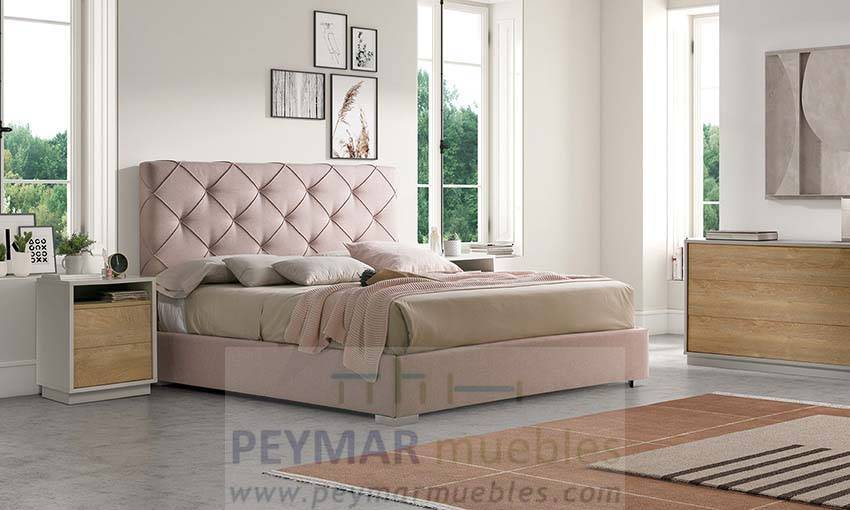 Cama Abatible LD Oporto - Cama con canapé abatible tapizada en polipiel, tela o terciopelo. Disponible en varios tamaños y colores.