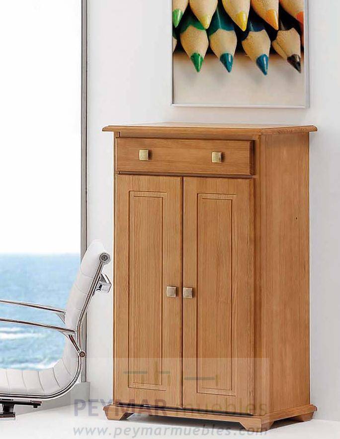 Zapatero de 1 cajón y 1 o 2 puertas