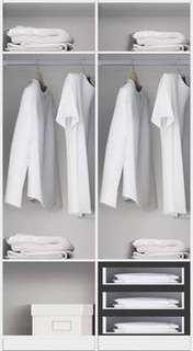 Armario Blanco/Roble 218x122 - imagen 2