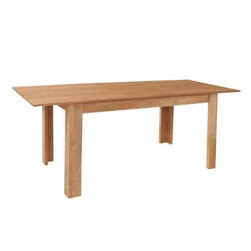 Mesa Comedor Extensible Cerezo - Mesa de comedor extensible de 140 cm a 190 cm, color Cerezo