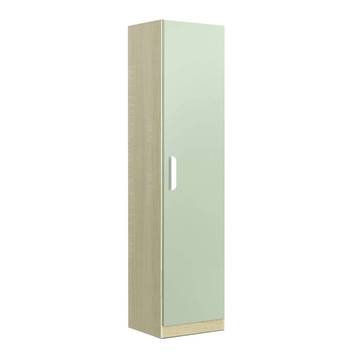 Estantería Puerta 220-51 Profund - Armario estantería juvenil TP blanco o roble cambrian, de 220x52x51 cm, con una puerta varios colores disponibles a elegir