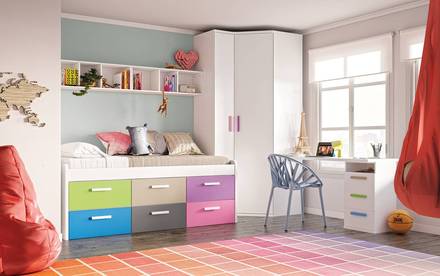 Silla escritorios - Juvenil - Muebles de Dormitorio en Oferta