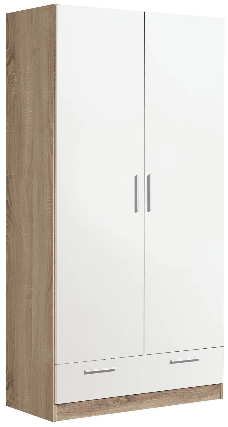 Oferta Armario Cambrian/Blanco 2Puertas · Dormitorio Armarios