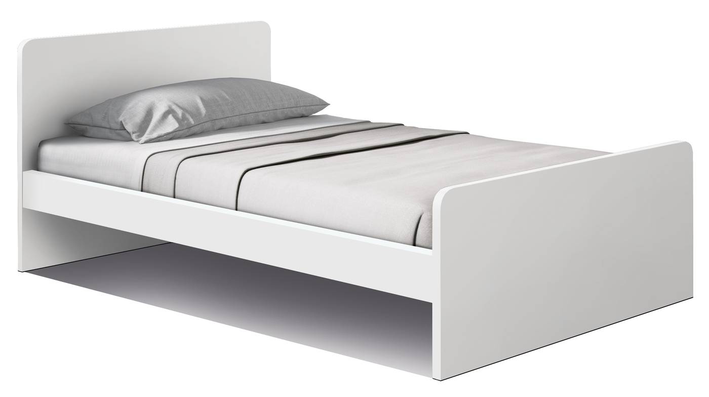 Cama juvenil para somier de 90x190 cm.