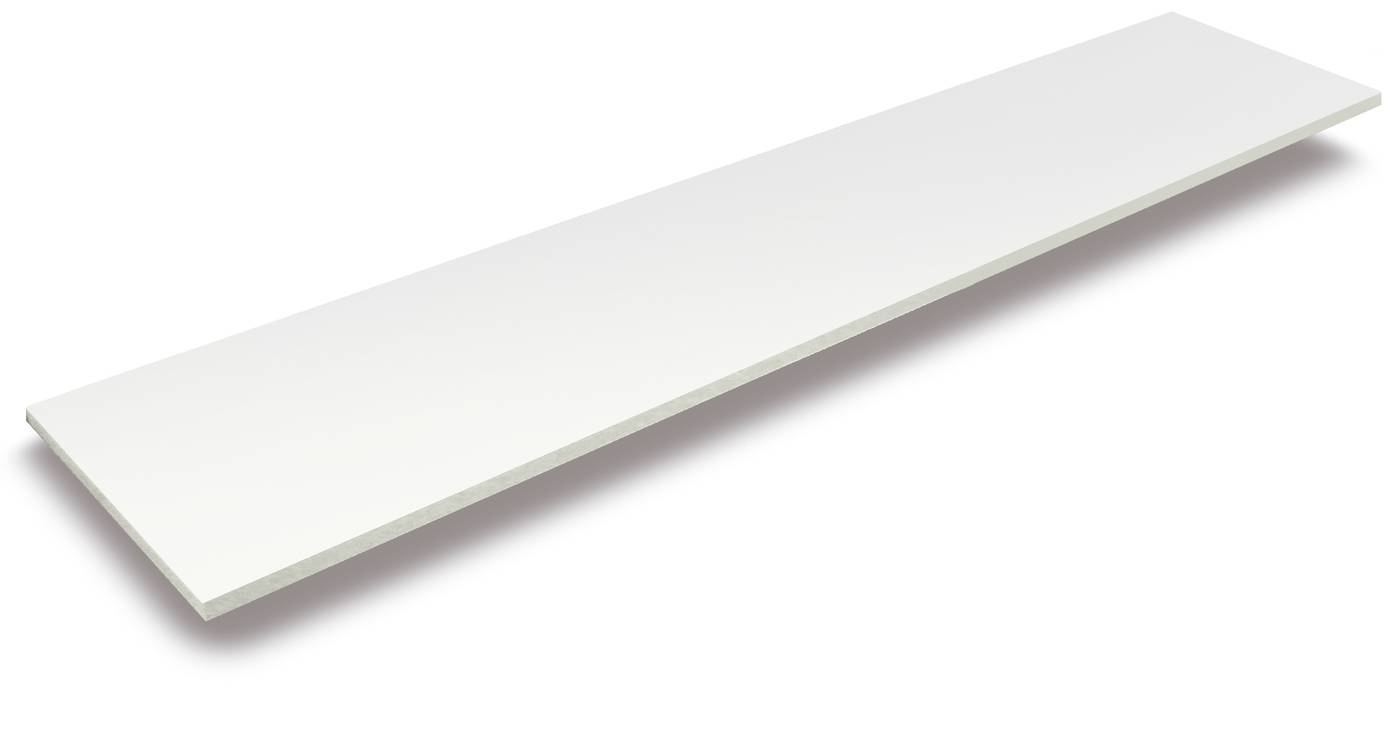 Tapa de mesa recta de 202 cm. Color blanco o roble cambrian