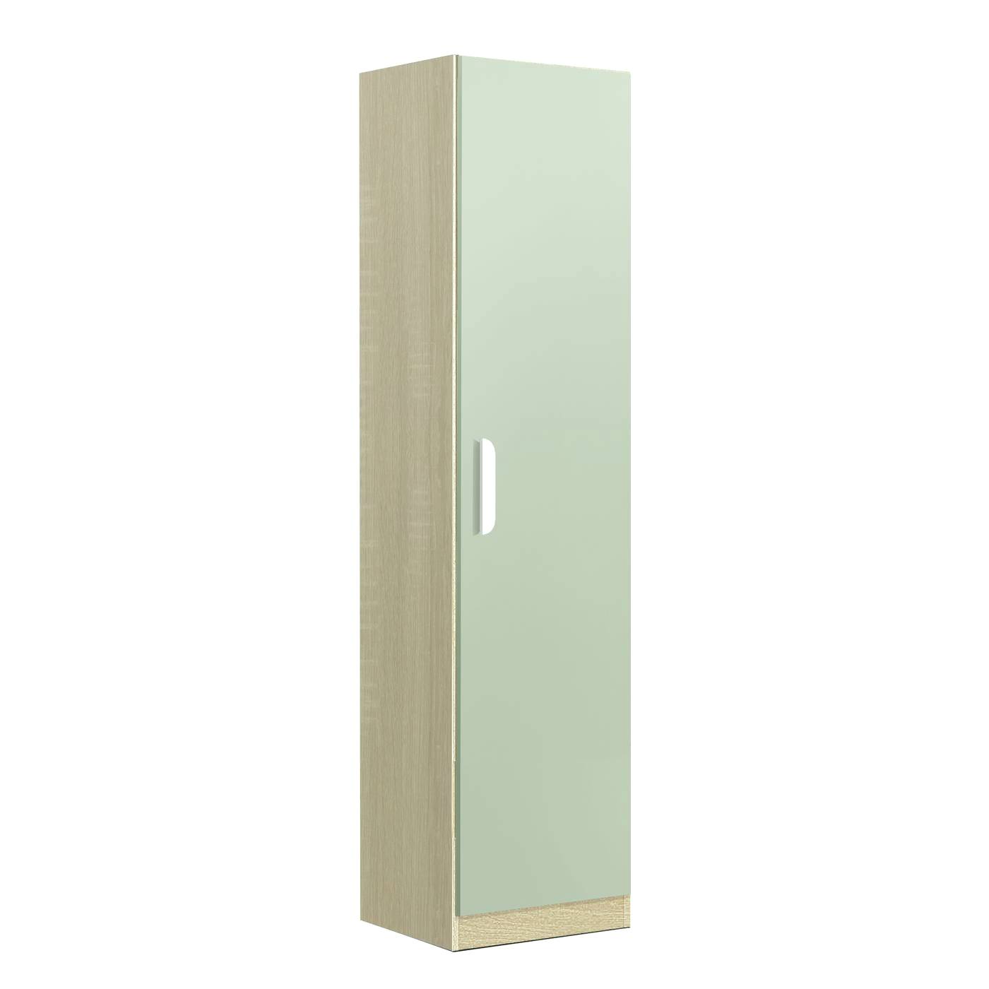 Armario 220 Juvenil 1 Puerta TP - Armario juvenil de 220 cm blanco o roble cambrian, con una puerta varios colores disponibles a elegir