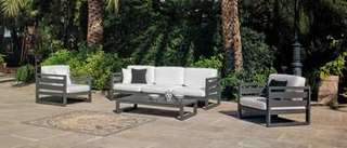 Sofa 3p + sillones + taburetes + mesa  [Cosmos] de Hevea - imagen 6