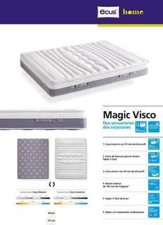 Colchón Magic Visco 2 estaciones de Ecus - imagen 8