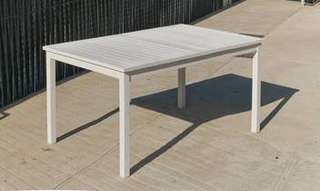 Mesa extensible ▯220 de aluminio [Palma] de Hevea - imagen 2