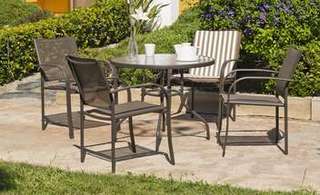 Mesa ◯90 de acero color bronce [Macao] de Hevea - imagen 2