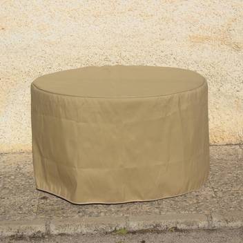 Funda protectora para mesa de jardín redonda de Hevea - Funda protectora de poliéster para mesa de comedor de jardín redonda. Disponible en varías medidas