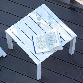 Mesa auxiliar ▢50 de aluminio [Sunset] de Grosfillex - imagen 2