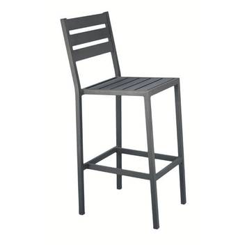 Taburete bar-jardín de aluminio [Maribor] de Hevea - Silla de bar alta de aluminio . Disponible en varios colores.