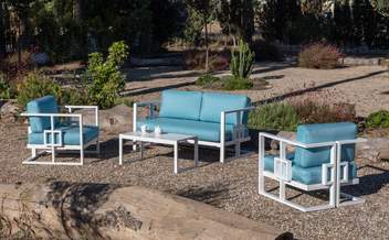Sillón confort de aluminio para jardín [Palermo] de Hevea - imagen 3