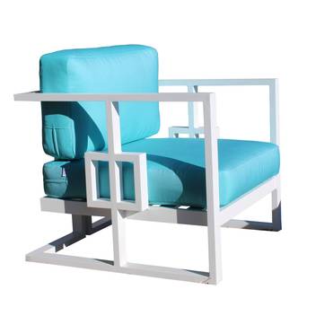 Sillón confort de aluminio para jardín [Palermo] de Hevea - imagen 1