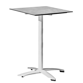 Mesa de bar-jardín ▢70 de aluminio y HPL [Sena] de Hevea - imagen 1