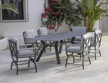 Mesa comedor-jardín ▯ tablero fenólico [Veneto] de Hevea - imagen 2