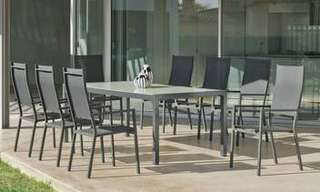 Sillón apilable de aluminio y textilen [Janeiro] de Hevea - imagen 6