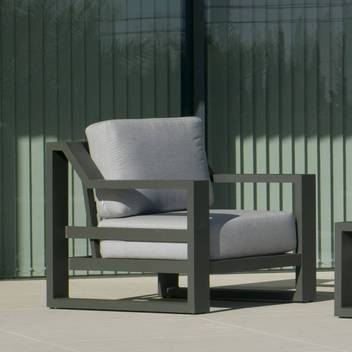 Sillón confort de aluminio para jardín [Rosenborg] de Hevea - imagen 1
