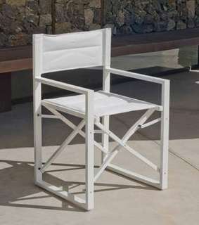 Mesa ▯150 alum. + 6 sillones plegables [Palma-Si] de Hevea - imagen 4