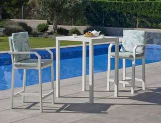 Taburete Bar Aluminio Luxe Stanley de Hevea - imagen 3