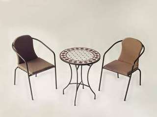 Mesa Mosaico Austin-60 de Hevea - imagen 3