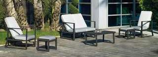 Sofá 2p + sillones reclinables + tabur. [Bolonia] de Hevea - imagen 3