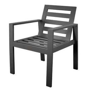 Sillón comedor-jardín de aluminio [Camelia] de Hevea - imagen 2