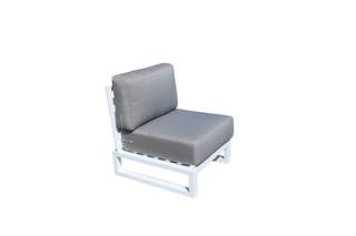 Rinconera 6p de aluminio + mesa + banco [Dublian] de Hevea - imagen 4