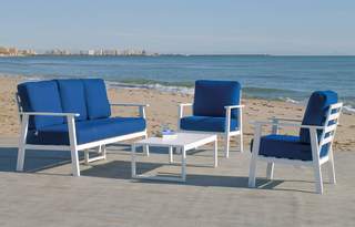 Sillón confort de aluminio para jardín [Eliot] de Hevea - imagen 3