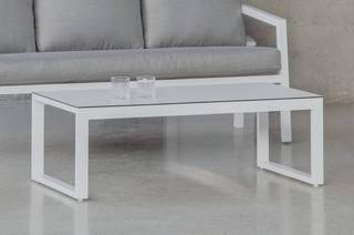 Set aluminio: sofá 3p + sillones + mesa [Lovenia] de Hevea - imagen 4