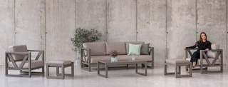 Sillón confort de aluminio para jardín [Ventus] de Hevea - imagen 3