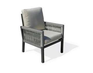 Sillón confort de aluminio y cuerda [Havana] de Hevea - imagen 2