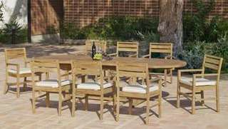 Set Madera Teka Amberes-Mindoro de Hevea - imagen 1
