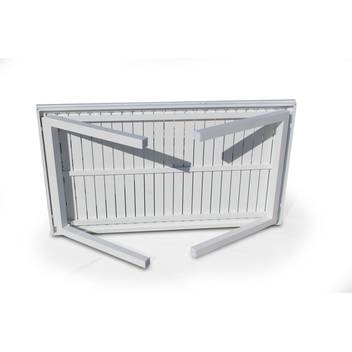 Mesa plegable ▯150 + 4 sillones textilen [Neferti] de Hevea - imagen 2